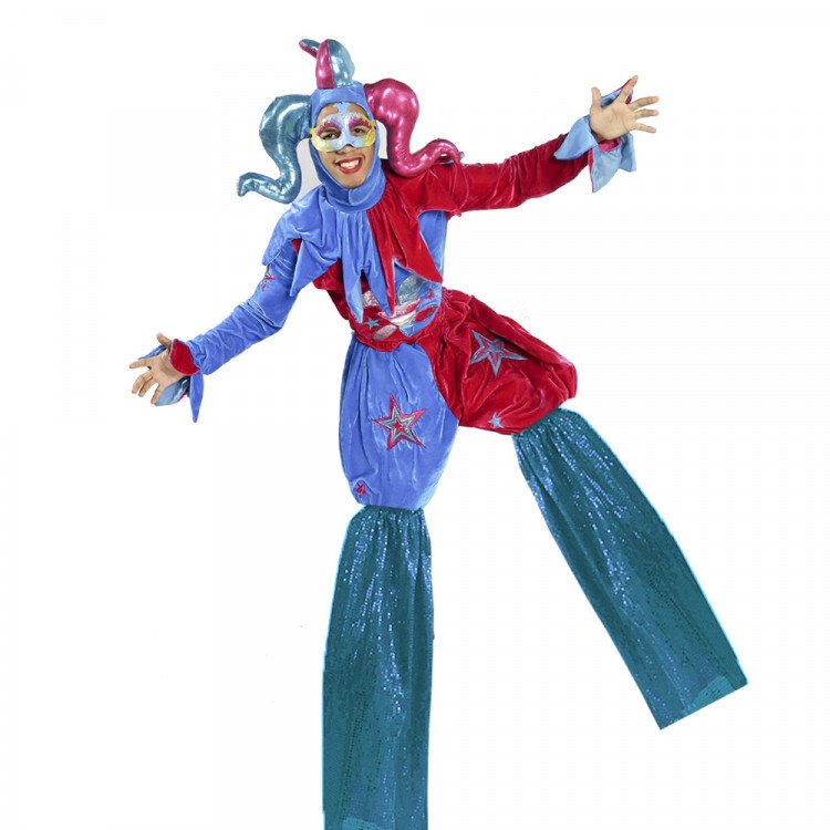 Mardi Gras Stilt Walker