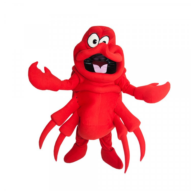 Sebastian the Crab from Little Mermaid Kids Fairyland Party Rental