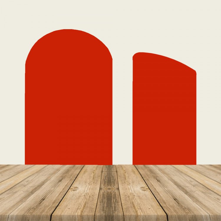 Red & Red Chiara Backdrop (Set of 2) Red & Red Chiara Backdrop (Set of 2)