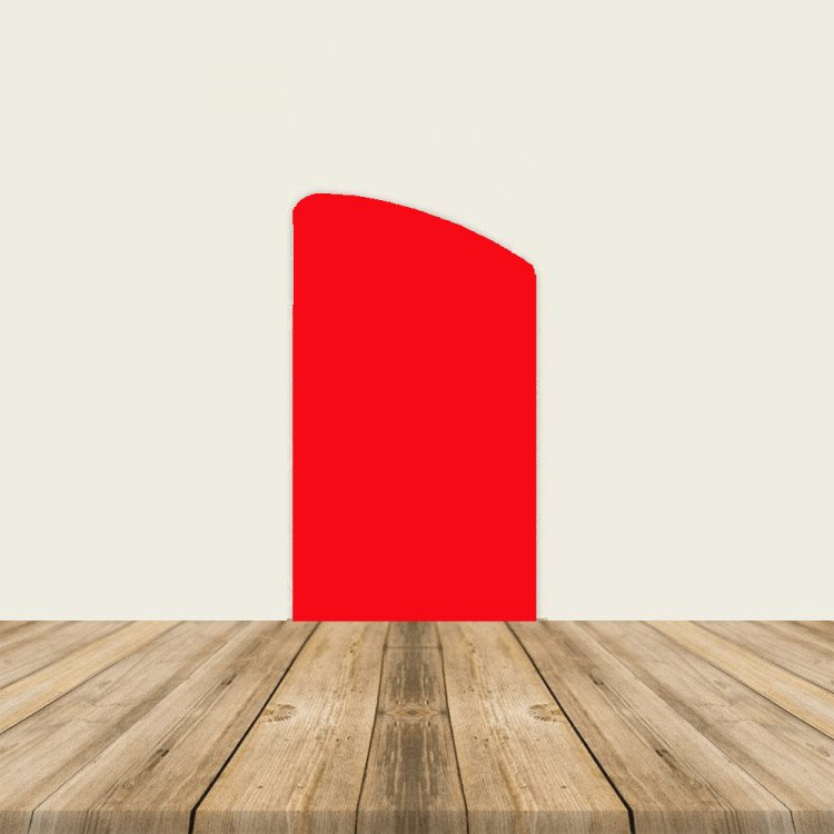 Red Chiara Semid round Backdrop Red Chiara Semid round Backdrop