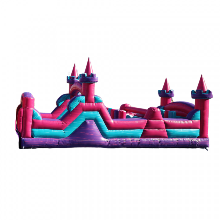 Large Princess Obstacle Course 30 Ft Large Princess Obstacle Course 30 Ft