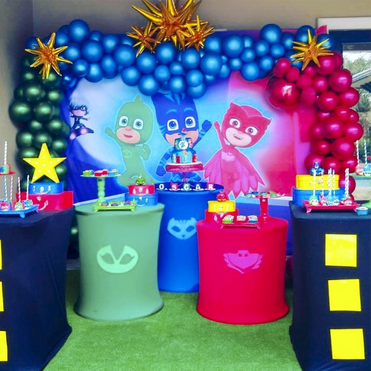 PJ Superheroes Rectangular Backdrop PJ Superheroes Rectangular Backdrop