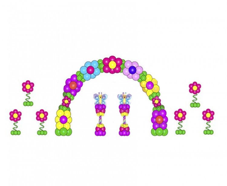 Flowers Balloons Decoration Flowers Balloons Decoration