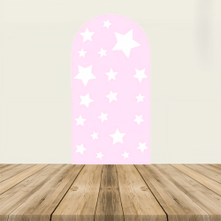 Pink Stars Chiara Backdrop