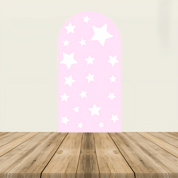 Pink Stars Chiara Backdrop