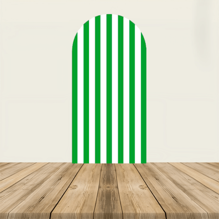 Green Striped Chiara Backdrop