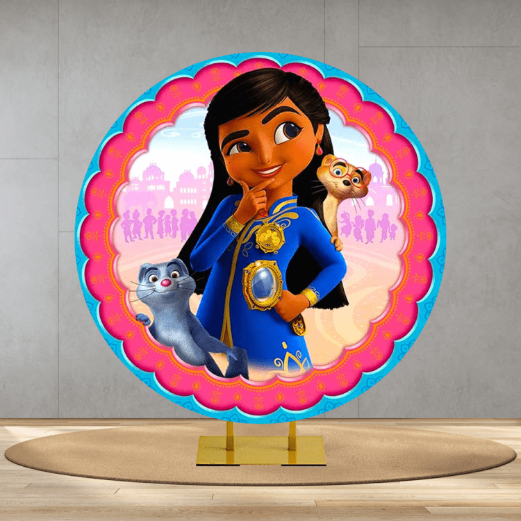 Mira The Royal Round Backdrop