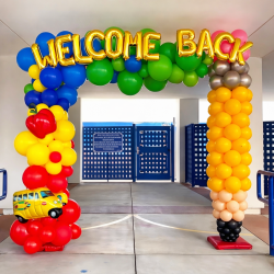 Back To School Balloon Arch B