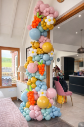 Easter Balloon Garland