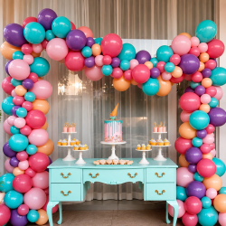 Square Balloon Garland