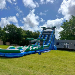 32 Ft Blue Crush Double Lane Water Slide with Slip and Slide 3220Ft203 1782751182 32 Ft Blue Crush Double Lane Water Slide with Slip and Slide