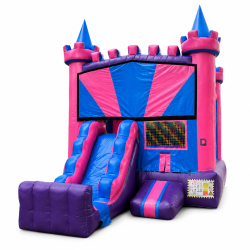 Combo Pink & Purple Castle 2 In 1