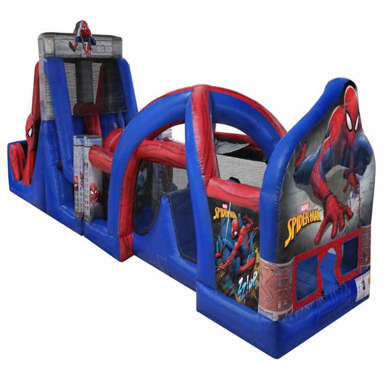 Spiderman 50 Ft Obstacle Course