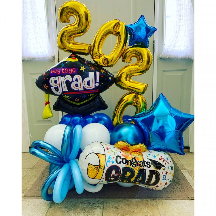 Balloon Bouquet : Graduations #6 Balloon Bouquet : Graduations #6
