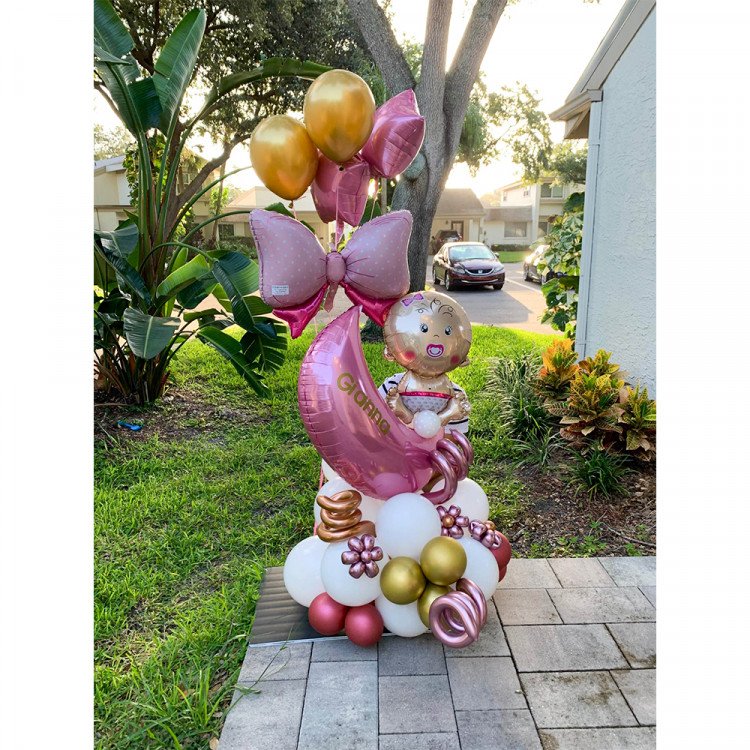Balloon Bouquet : Newborn #7 Balloon Bouquet : Newborn #7