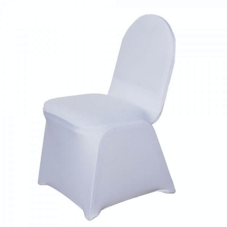 Chair Cover Spandex White