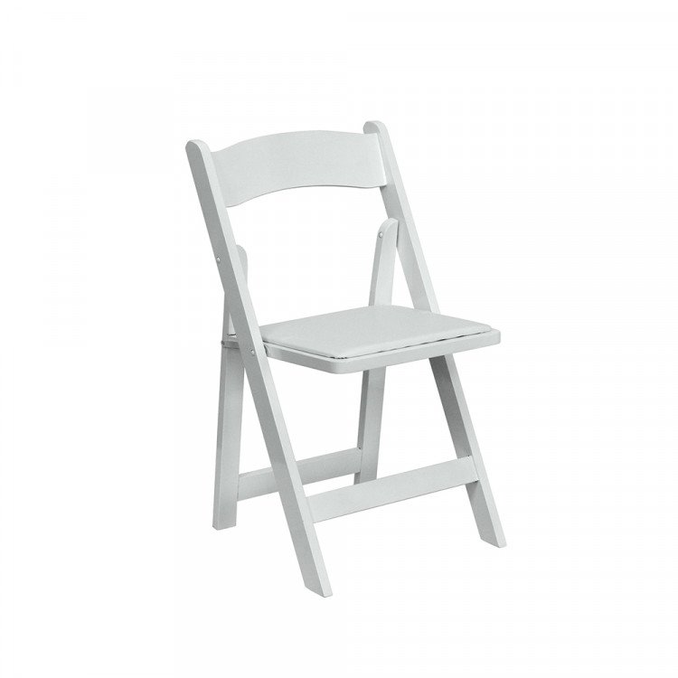 Resin White Folding Chairs