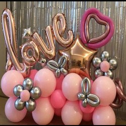 Balloon Bouquet : Valentine # 6