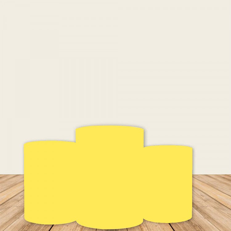 Yellow Pedestal Covers