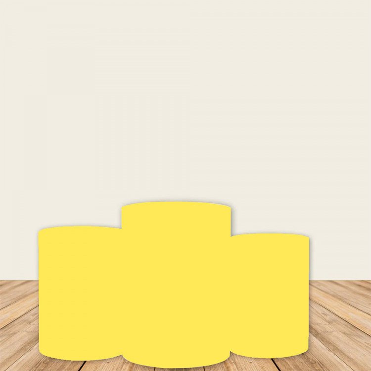 Yellow Pedestal Covers Yellow Pedestal Covers