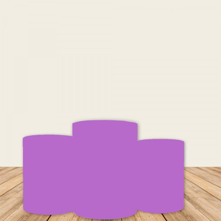 Purple Pedestal Covers
