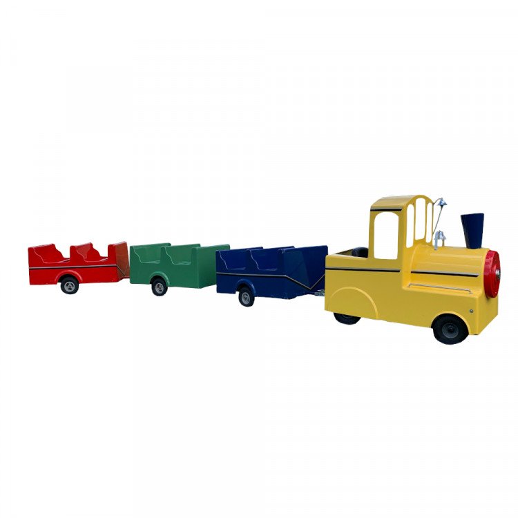 Multicolor Trackless train Multicolor Trackless train