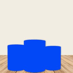 Blue Pedestal Covers
