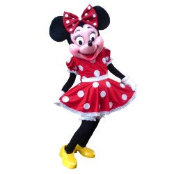 Fiber Red Minnie Mouse