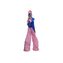 Uncle Sam Stilt Walker