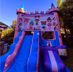 BH2072 1667597454 Combo Pink & Purple Castle 2 In 1