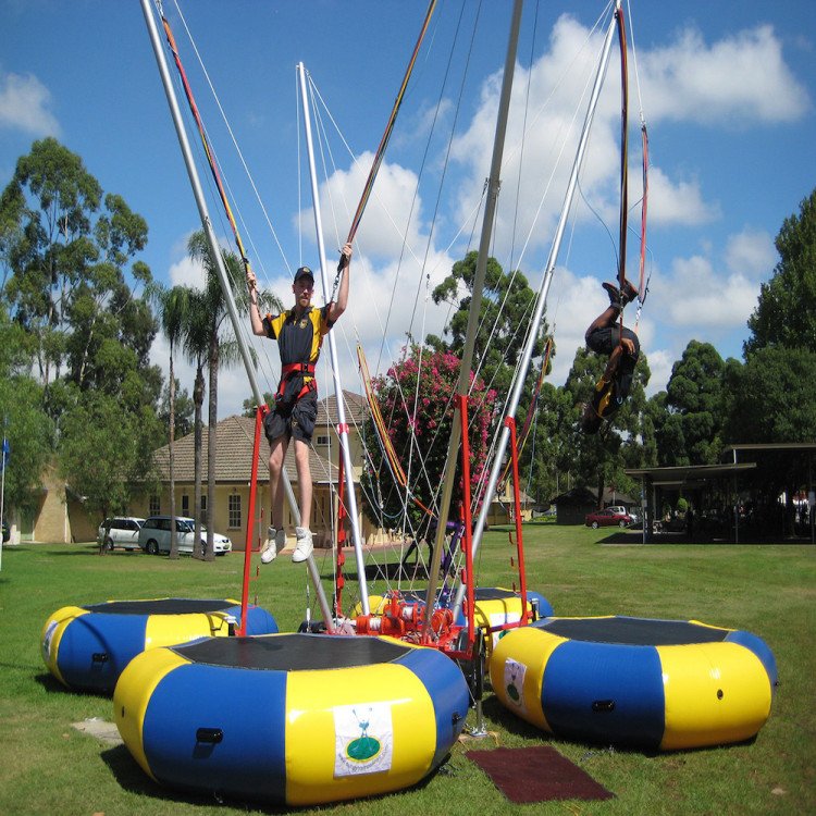 Bungee Trampoline 3 Station