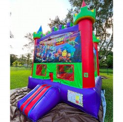 BH2066 1667592718 Rainbow Castle Bounce House