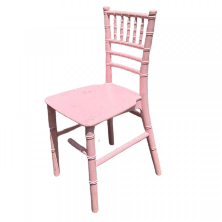 Grade B Kids Chiavari Chairs Pink
