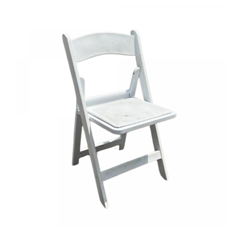 Grade B Resin White Folding Chairs
