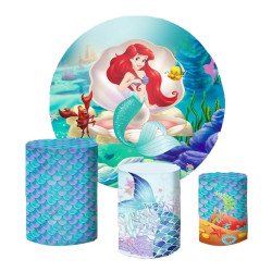 Ariel Little Mermaid Party Set Decoration