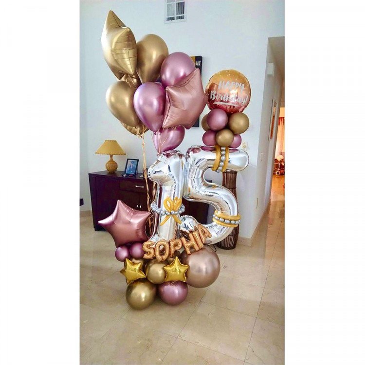 Balloon Bouquet : Birthday #10