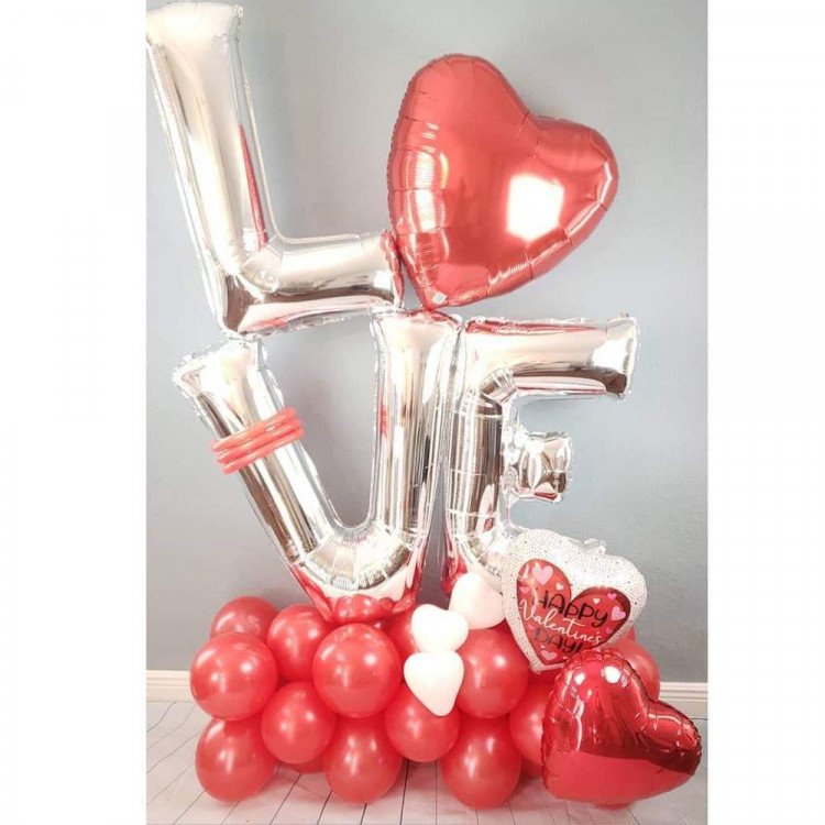 Balloon Bouquet : Valentine # 2