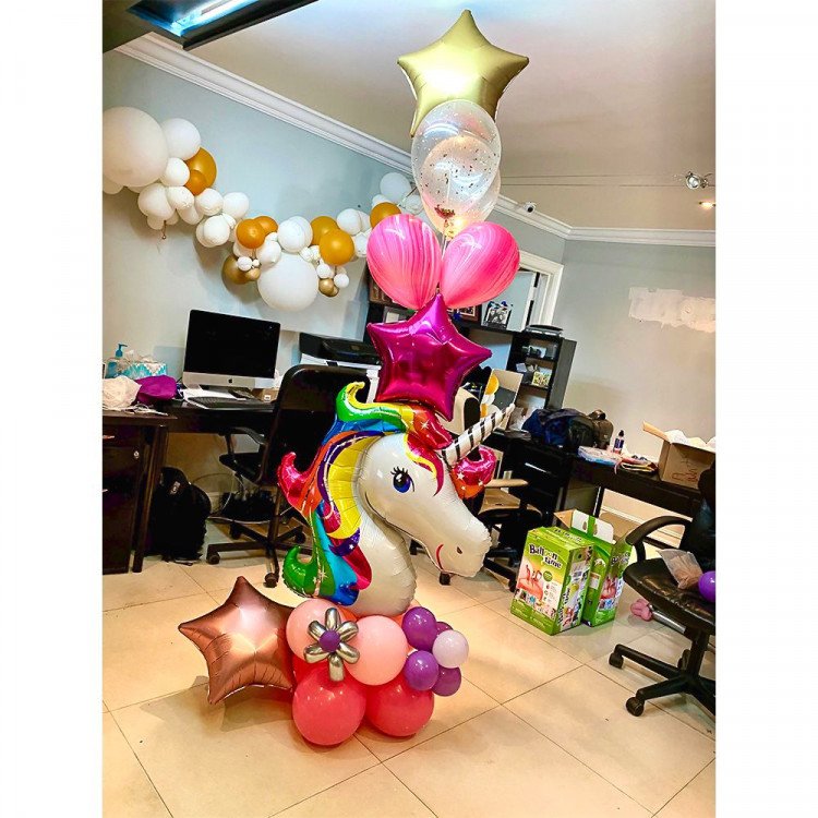 Balloon Bouquet : Birthday #7 Balloon Bouquet : Birthday #7