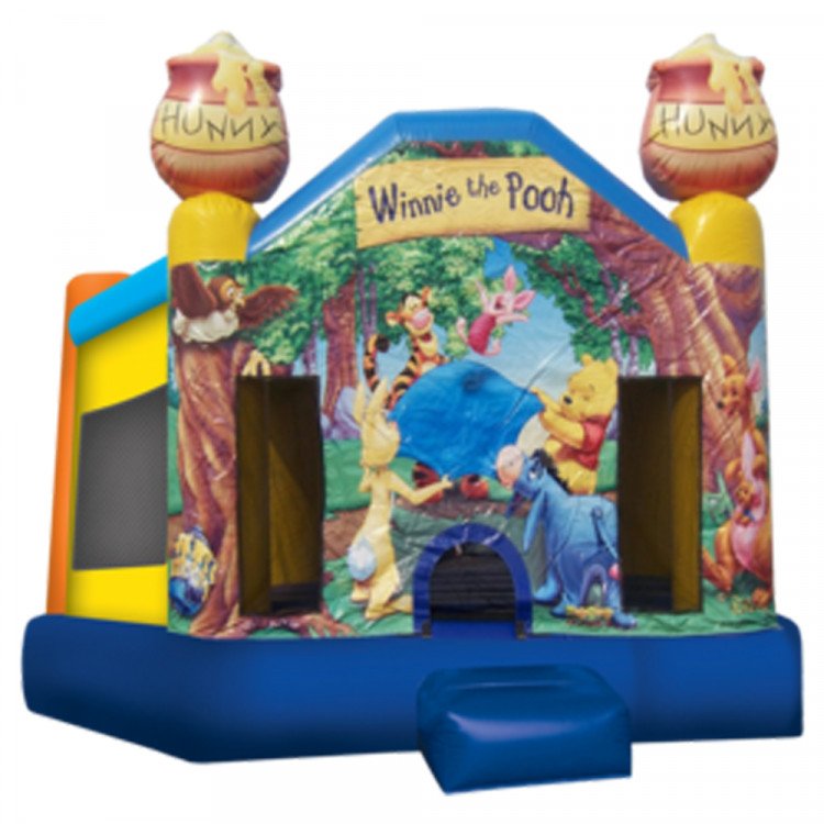 Winnie Pooh Bounce House Kids Fairyland Party Rental Lauderhill FL
