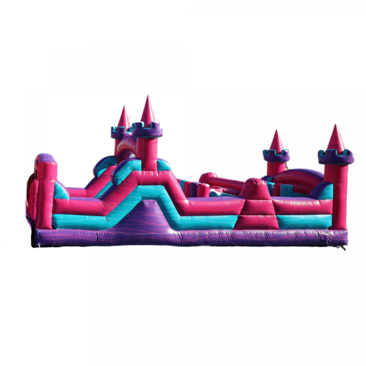 Large Princess Obstacle Course 30 Ft