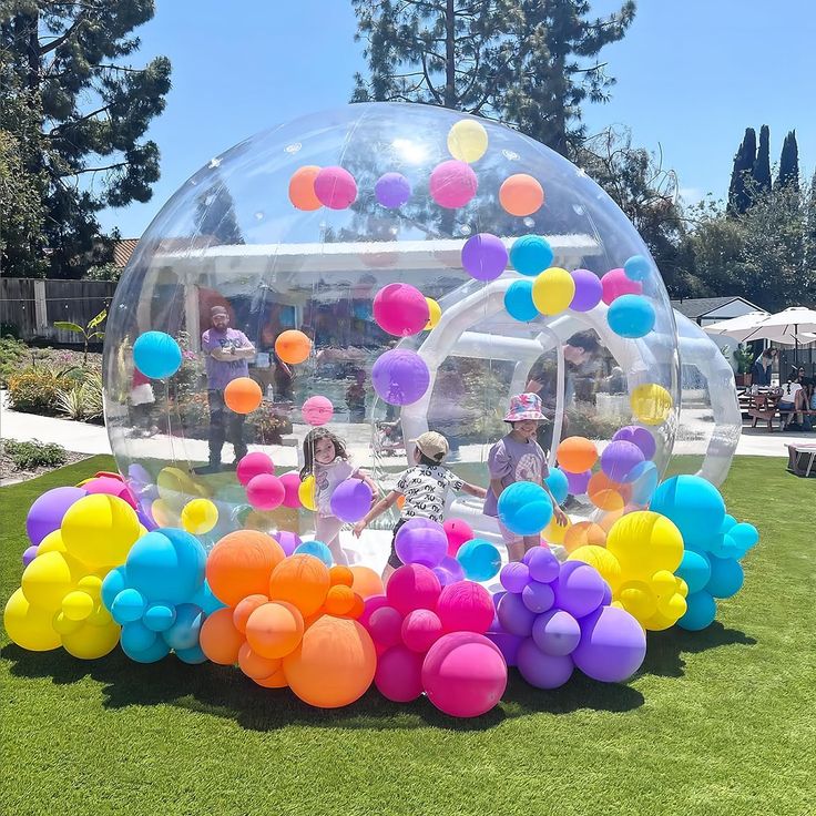 Bubble Bounce House