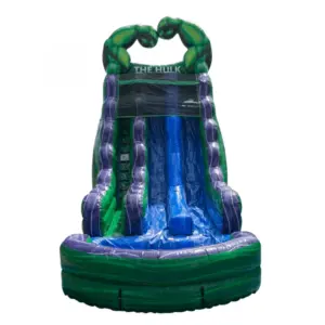 22 ft hulk double lane water slide broward
