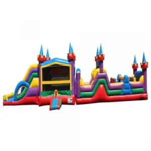 63 ft lucky module obstacle water slide broward