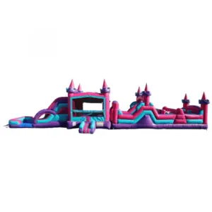 63 ft princess module obstacle water slide broward