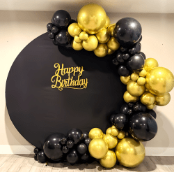 Small Modern Decor Package Black and Gold