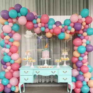 square balloon garland broward Balloon Arch Broward