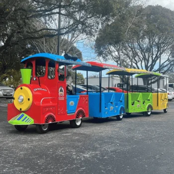trackless train rental broward