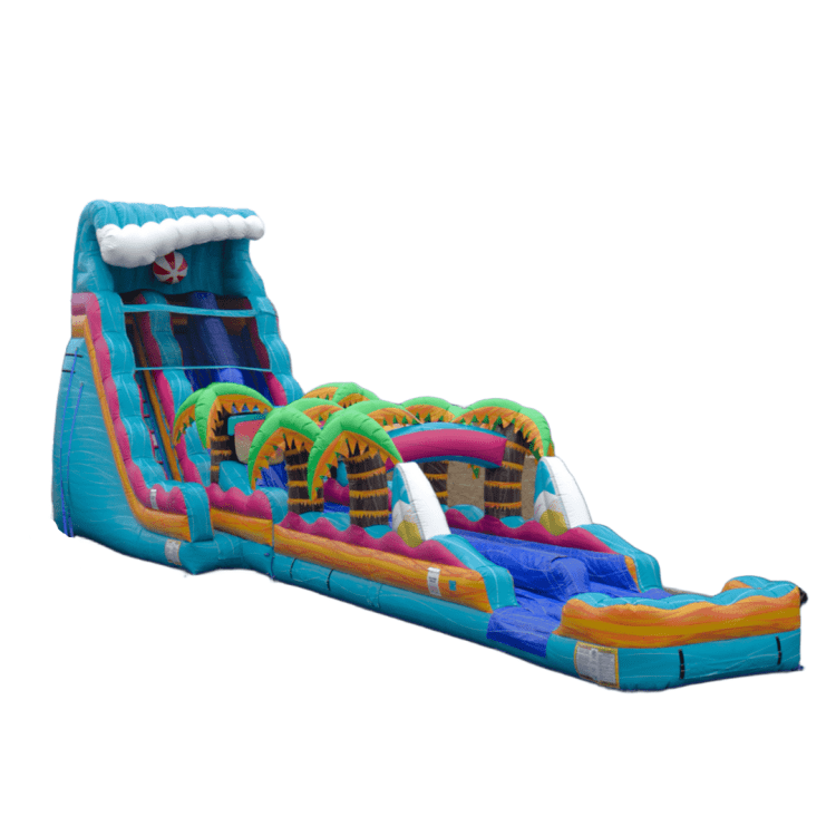 22 Ft Beach Life Water Slide with Slip and Slide 22 Ft Beach Life Water Slide with Slip and Slide