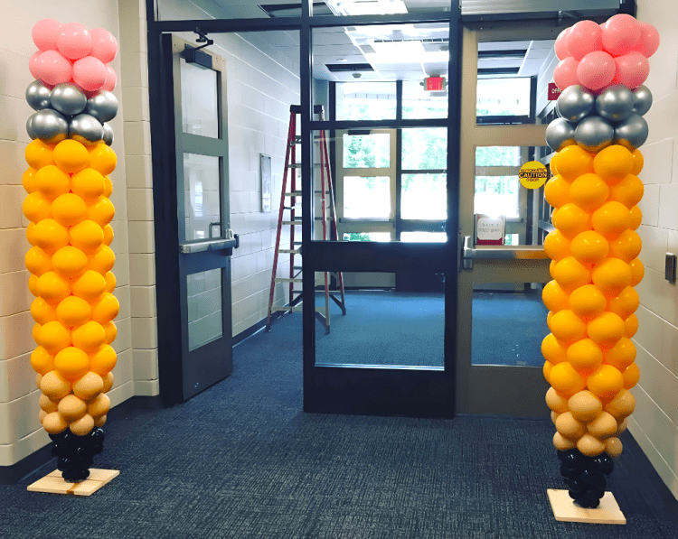 Back To School Balloon Columns Back To School Balloon Columns