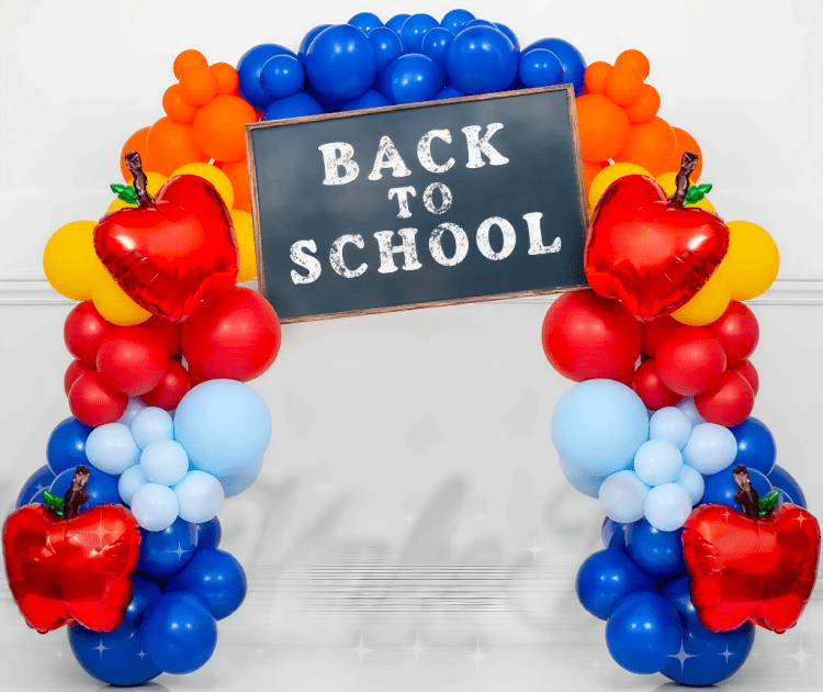 Back To School Balloon Arch A Back To School Balloon Arch A